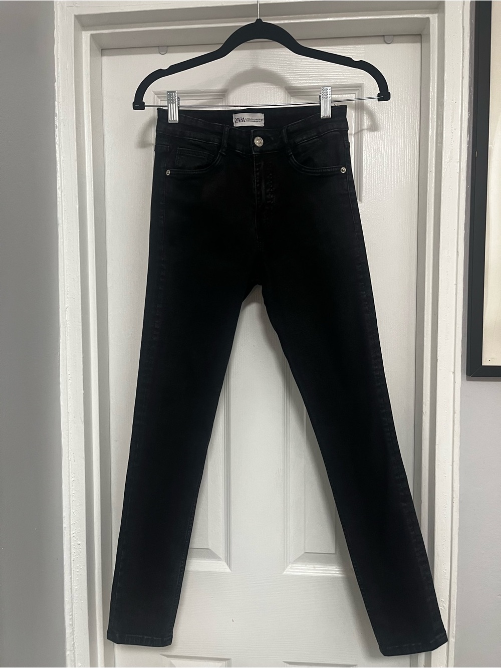 ZARA NWOT Black High-Rise SUPER Skinny Women’s Jeans
